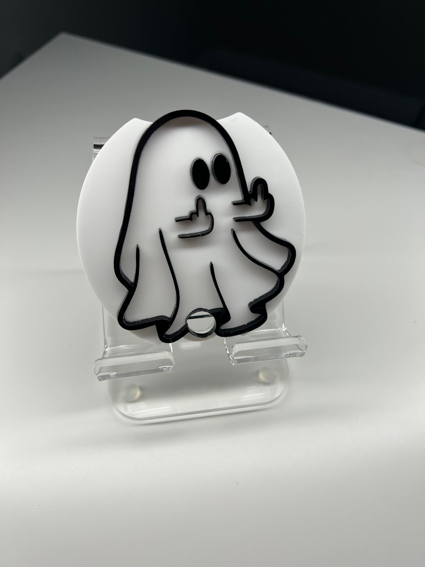 Middle finger ghost topper
