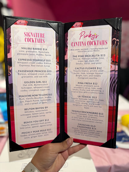 Selena's Birthday Paint and Sip Night at Pinky’s