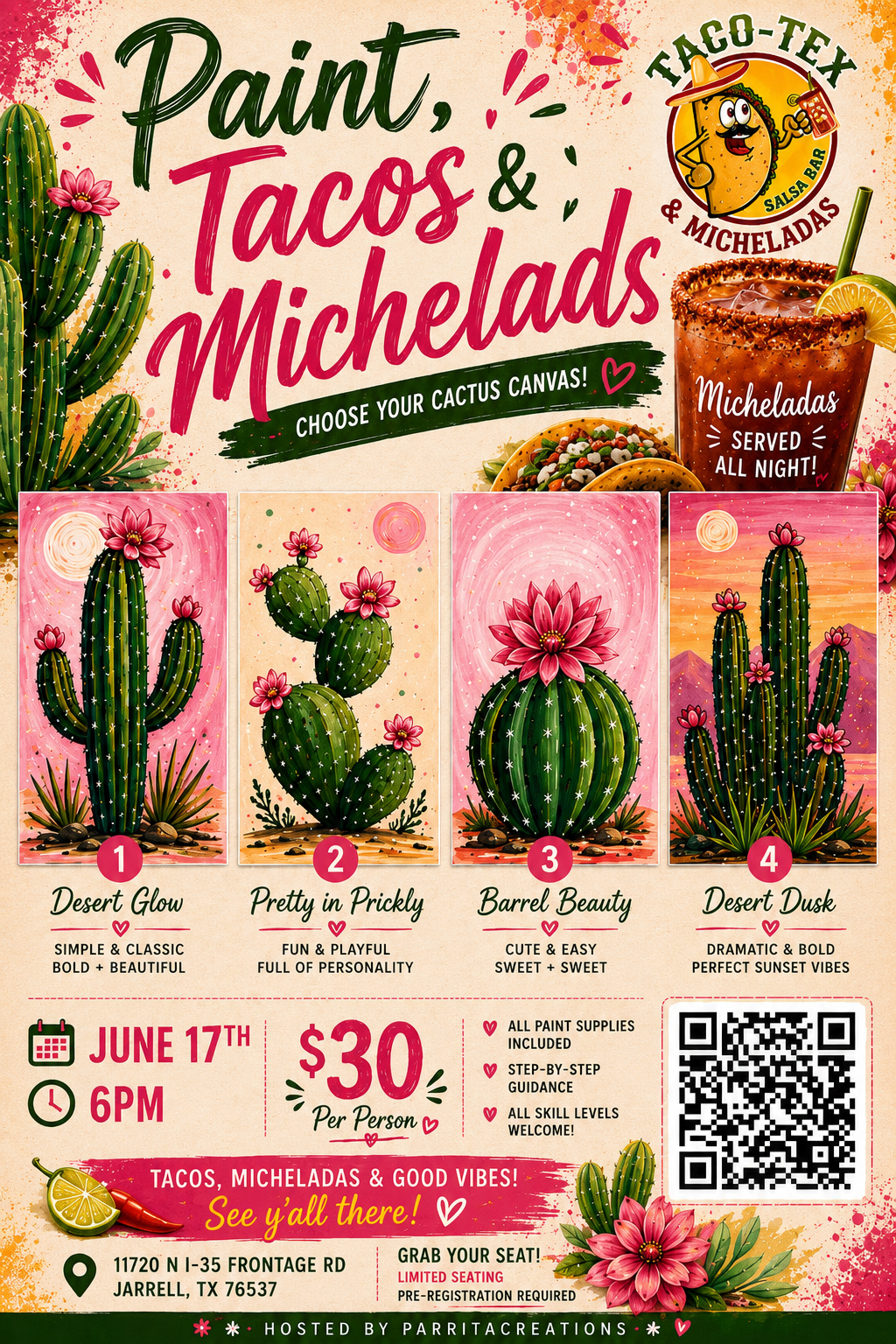 Paint, Tacos & Micheladas