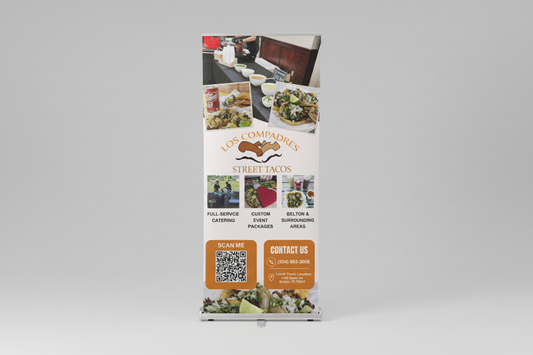 Retractable Vinyl Banner (Vertical)